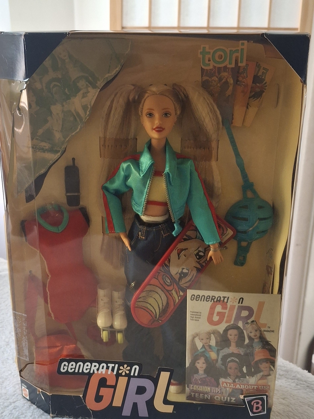 Barbie Generation Girl Dance Party Tori Doll 1998Mattel #20969 Blonde